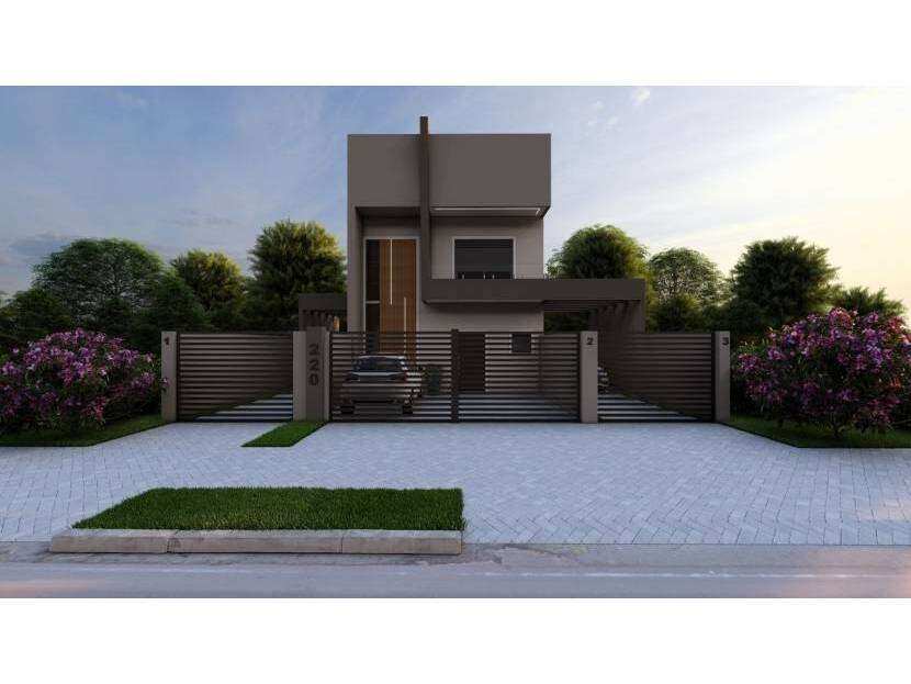 Sobrado à venda em Guaratuba, Balneário Coroados, com 3 quartos, 200m² - Mauro Alexandre Imóveis