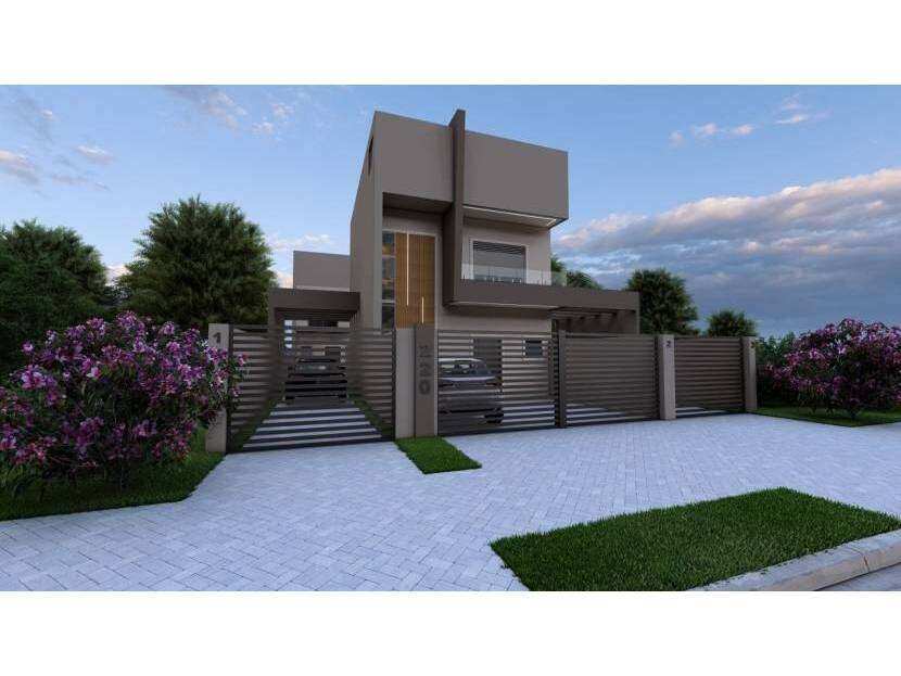 Sobrado à venda em Guaratuba, Balneário Coroados, com 3 quartos, 200m² - Mauro Alexandre Imóveis